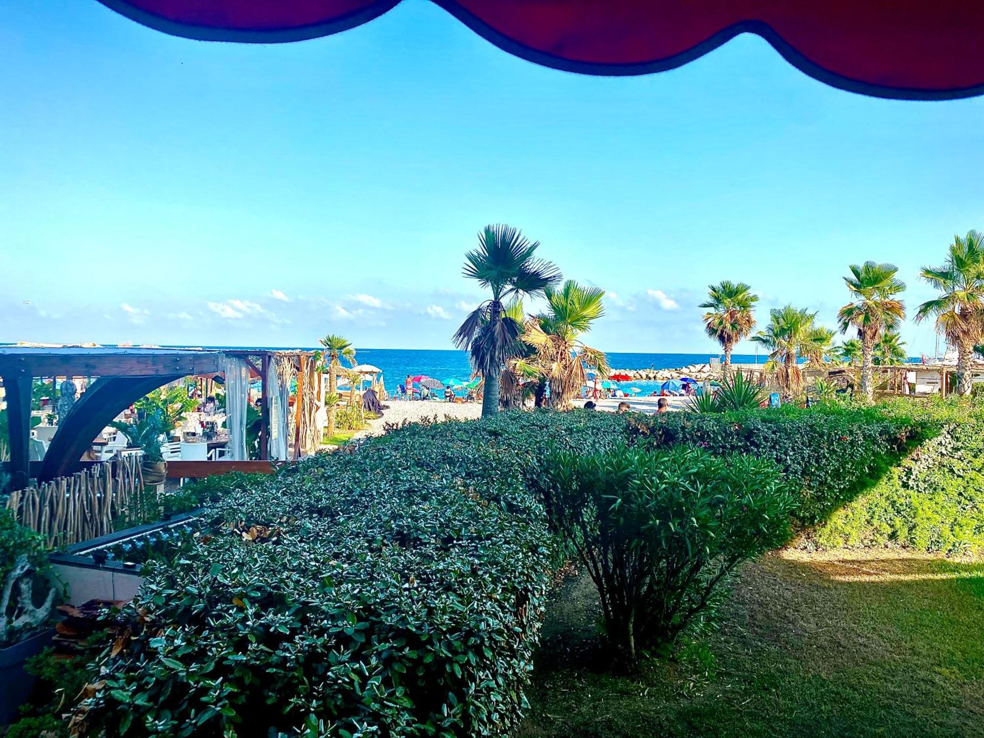 Superbe studio front de mer avec parking Villeneuve-Loubet Eksteriør bilde