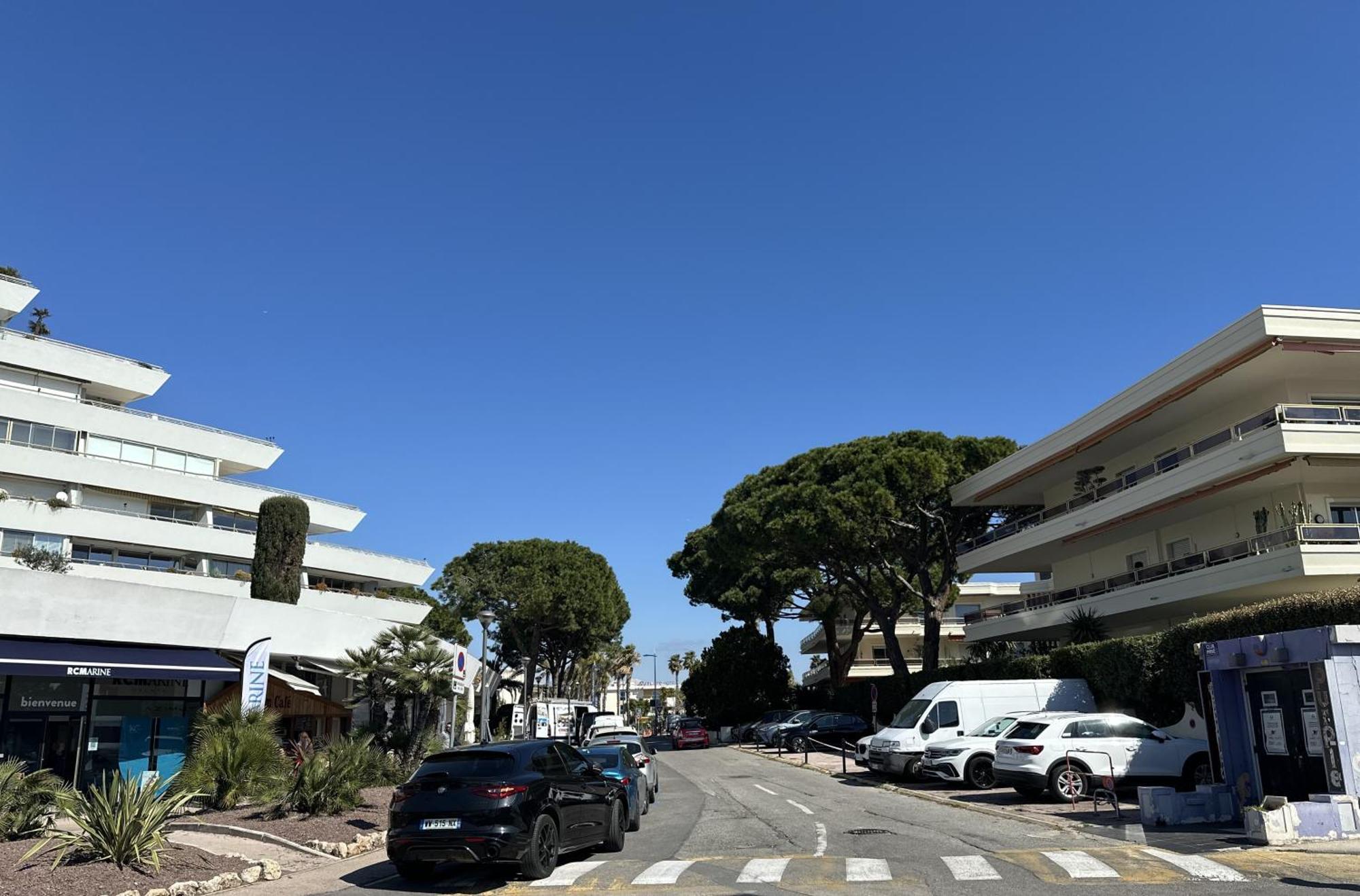 Superbe studio front de mer avec parking Villeneuve-Loubet Eksteriør bilde