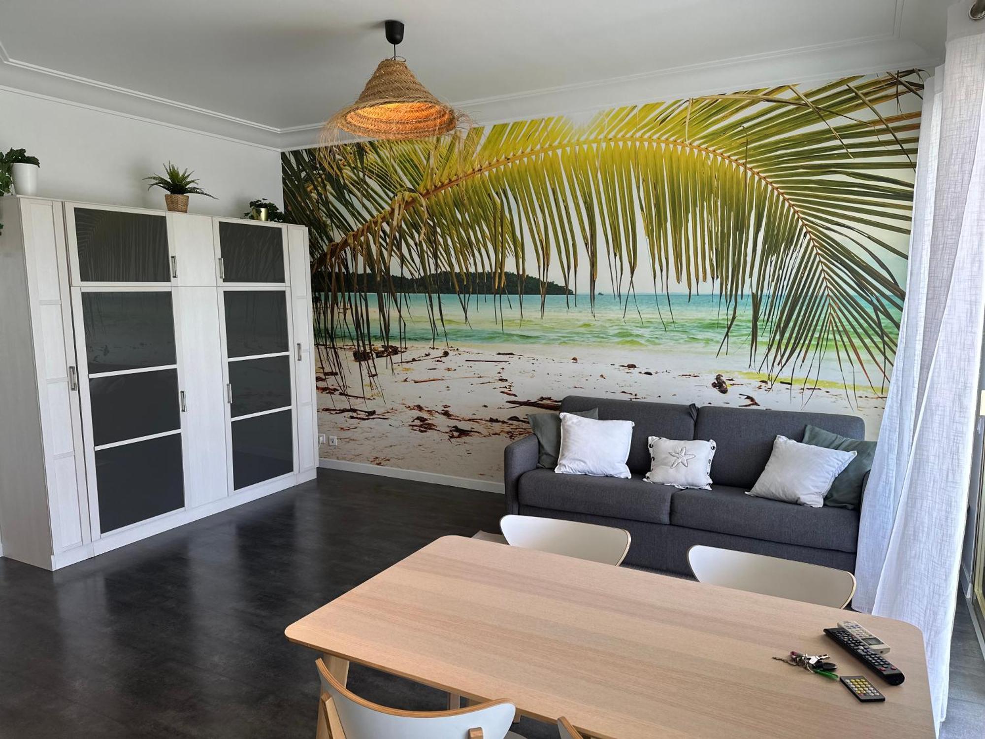 Superbe studio front de mer avec parking Villeneuve-Loubet Eksteriør bilde